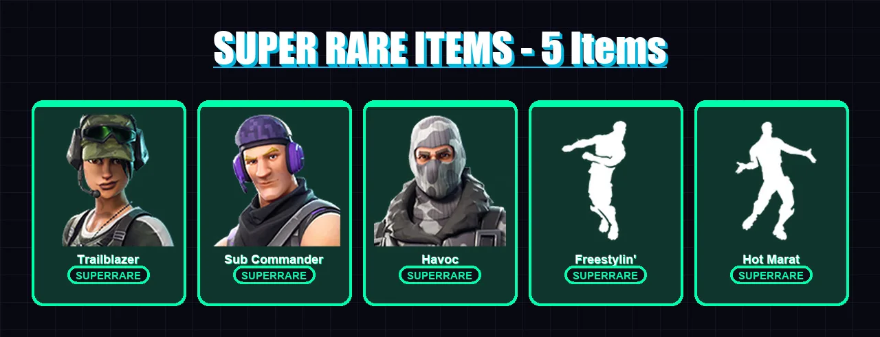 [PC/XBOX/PSN] | Trailblazer | Sub Commander | Havoc | Catalyst | Sentinel | 17 skin | 38 pickaxe | 36 emote | 36 glider | Lv548