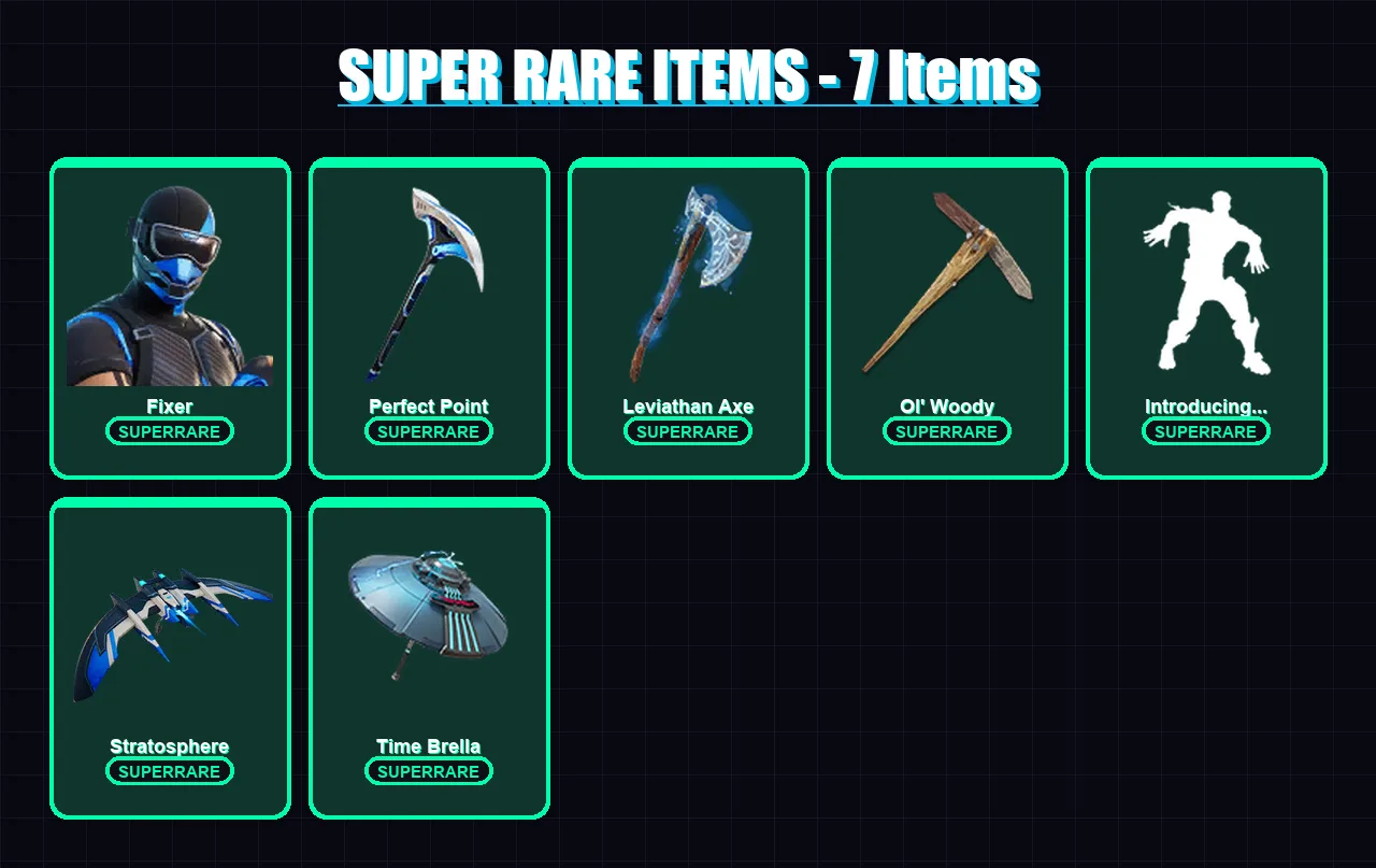 [PS4/PS5/XBOX/PC] | Fixer | Mecha Cuddle Master | Spire Assassin | Joey | Kado Thorne | 87 skin | 114 pickaxe | 76 emote | 100 glider | Lv1479