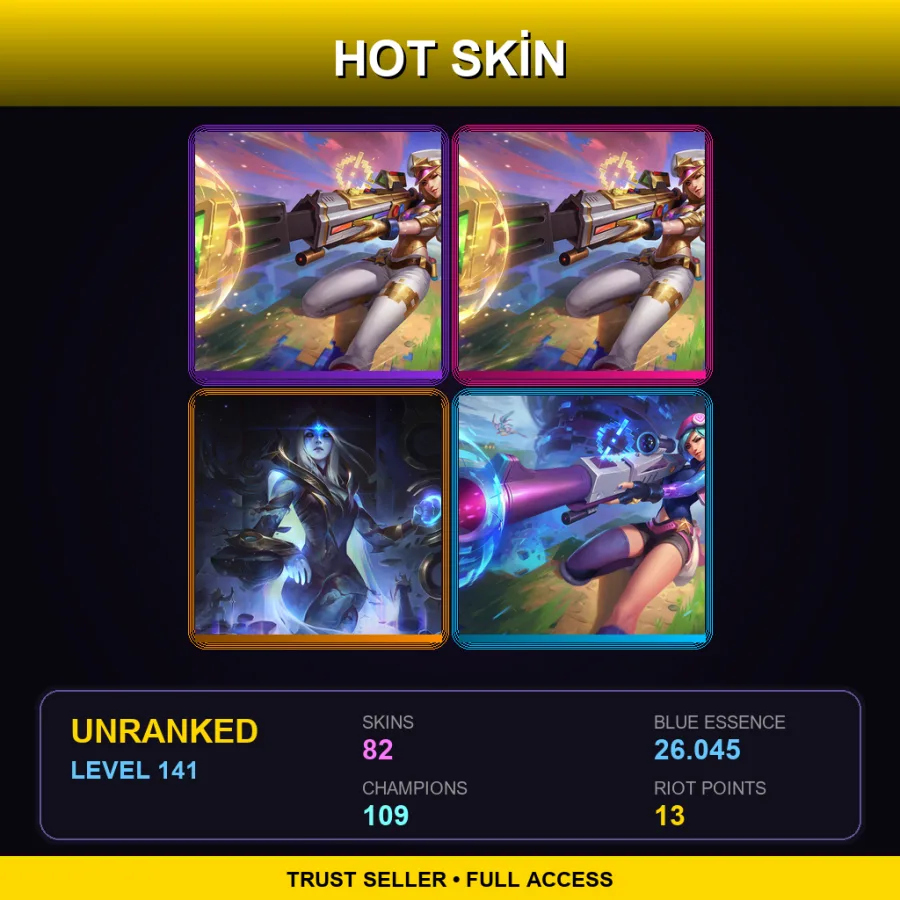 SG | Lv141 | Unranked | 82 Skin | 109 Champ — Spirit Blossom Kindred