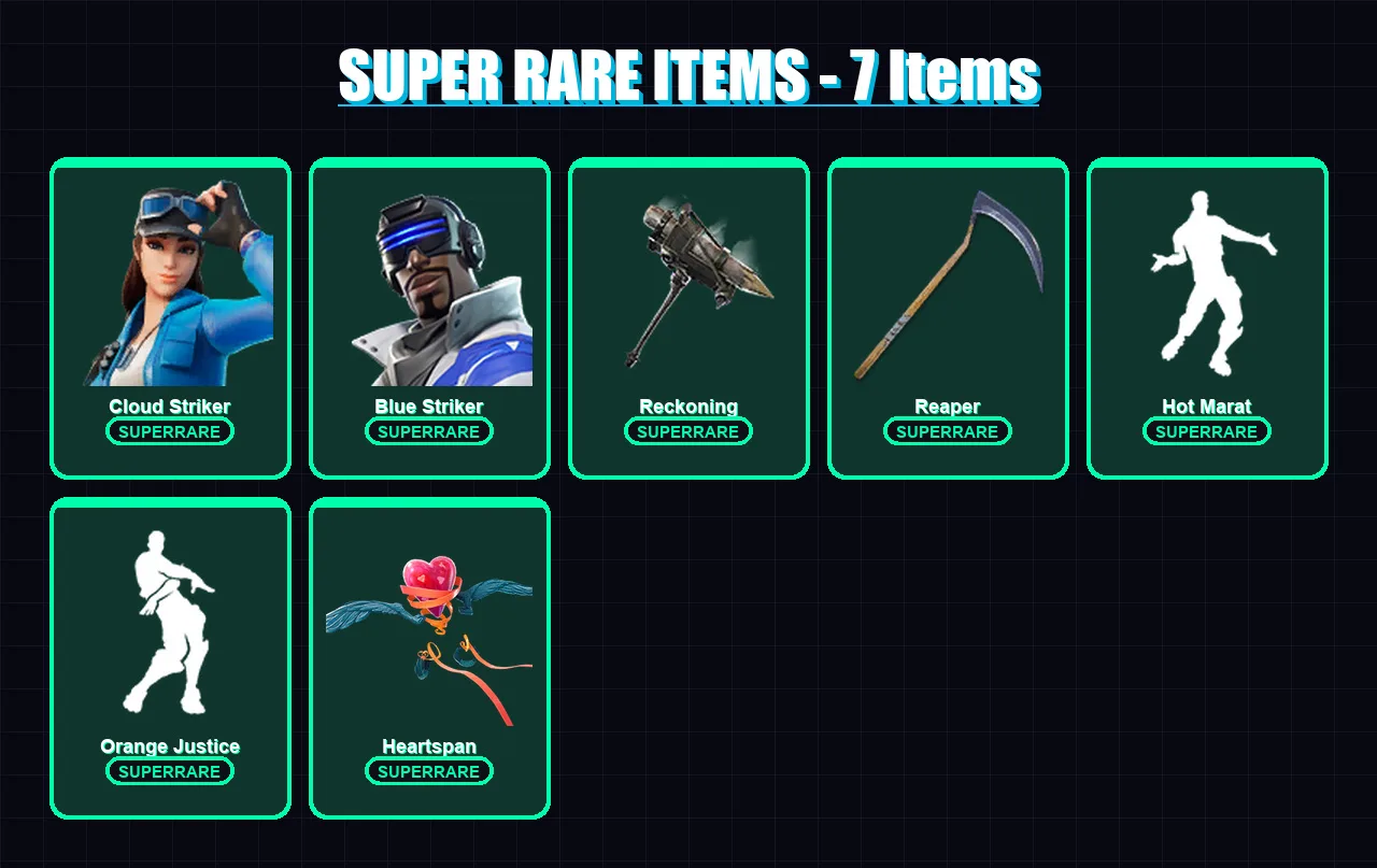 [PC/XBOX] | Cloud Striker | Blue Striker | Rox | Luxe | Backlash | 85 skin | 75 pickaxe | 73 emote | 75 glider | Lv1100