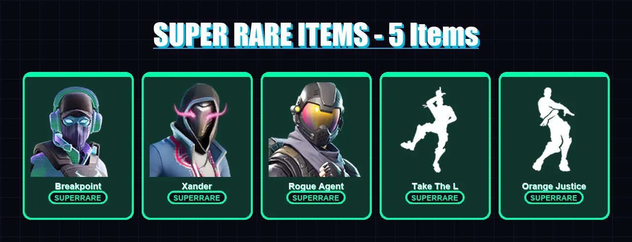 [PC/PSN] | Breakpoint | Xander | Rogue Agent | Ragnarok | The Ice King | 61 skin | 42 pickaxe | 43 emote | 41 glider | Lv493