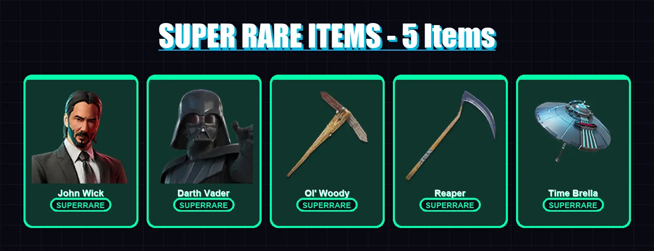 [PC] | John Wick | Darth Vader | Vi | Renzo the Destroyer | Raz | 202 skin | 220 pickaxe | 189 emote | 165 glider | Lv3656