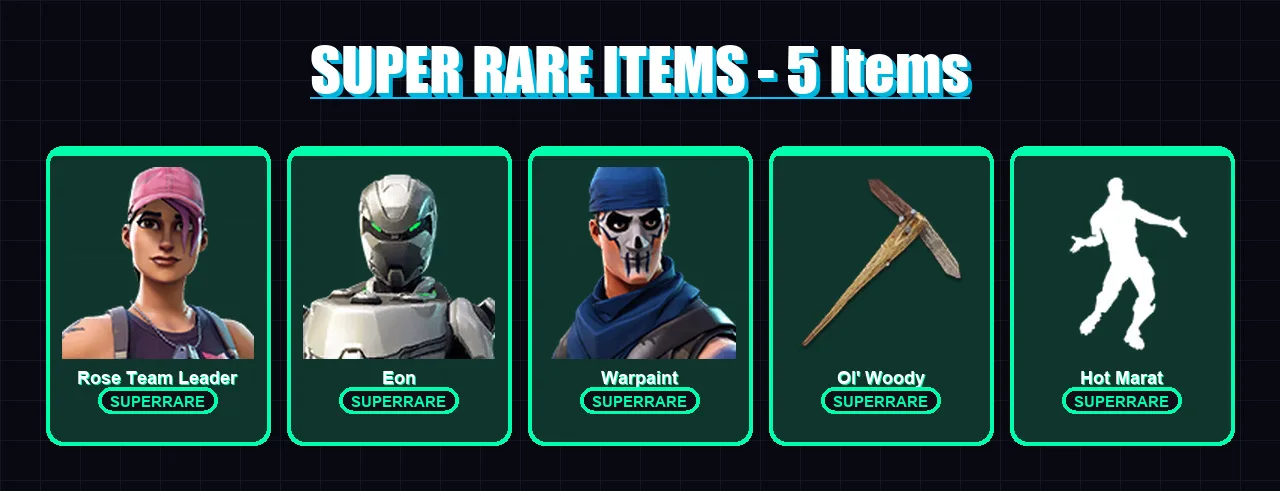 [PS4/PS5/XBOX/PC] | Rose Team Leader | Eon | Warpaint | Blackheart | The Ice King | 66 skin | 60 pickaxe | 92 emote | 56 glider | Lv793 — Fortnite account