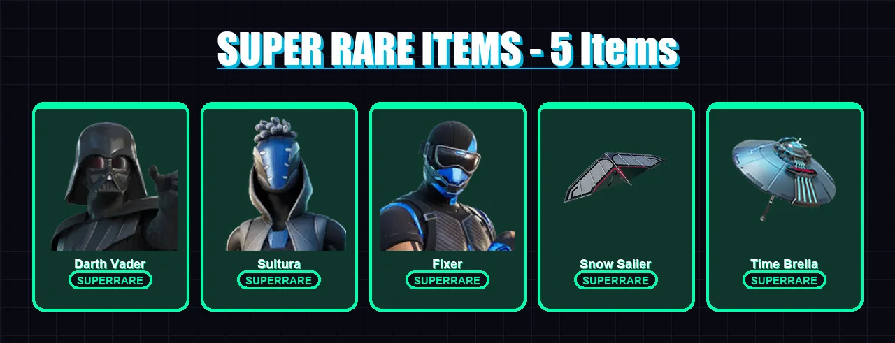 [PS4/PS5/XBOX/PC] | Darth Vader | Sultura | Fixer | Twyn | Renzo the Destroyer | 45 skin | 74 pickaxe | 59 emote | 66 glider | Lv996 — Fortnite account