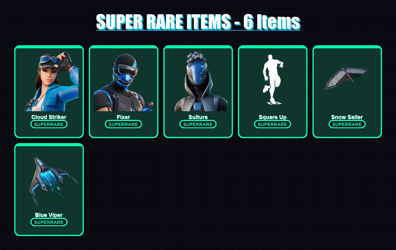 [PC/XBOX] | Cloud Striker | Fixer | Sultura | Torin | Mandalorian | 46 skin | 50 pickaxe | 38 emote | 43 glider | Lv697 — Fortnite account