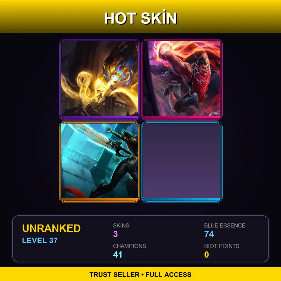 LAS | Lv37 | Unranked | 3 Skin | 41 Champ — Dunkmaster Darius