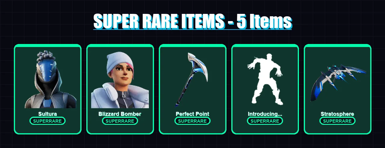 [PS4/PS5/XBOX/PC] | Sultura | Blizzard Bomber | Jun-Hwan | Arctic Adeline | Sled Ready Guff | 5 skin | 15 pickaxe | 10 emote | 17 glider | Lv302