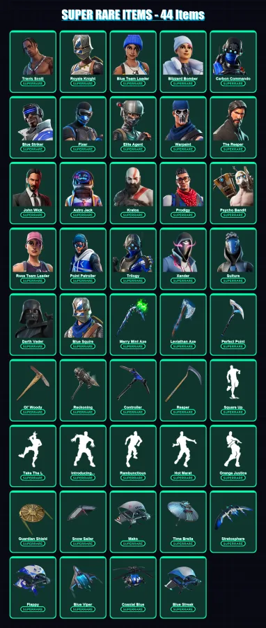 [PS4/PS5/XBOX/PC] | Polo Prodigy | Travis Scott | Stadium Hero '92 | 480 skin | Lv3923