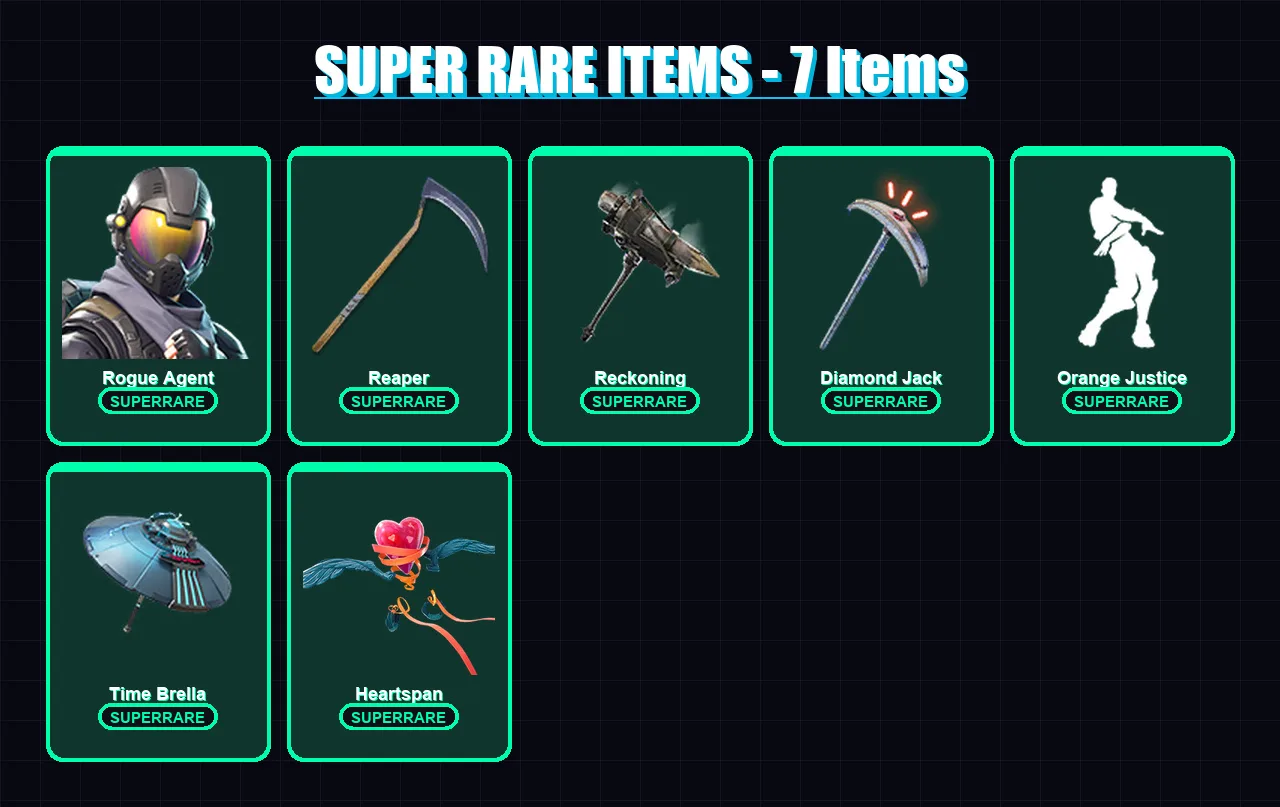 [PC] | Rogue Agent | Omega | Peter Griffin | Spectra Knight | Valor | 107 skin | 151 pickaxe | 104 emote | 120 glider | Lv1917