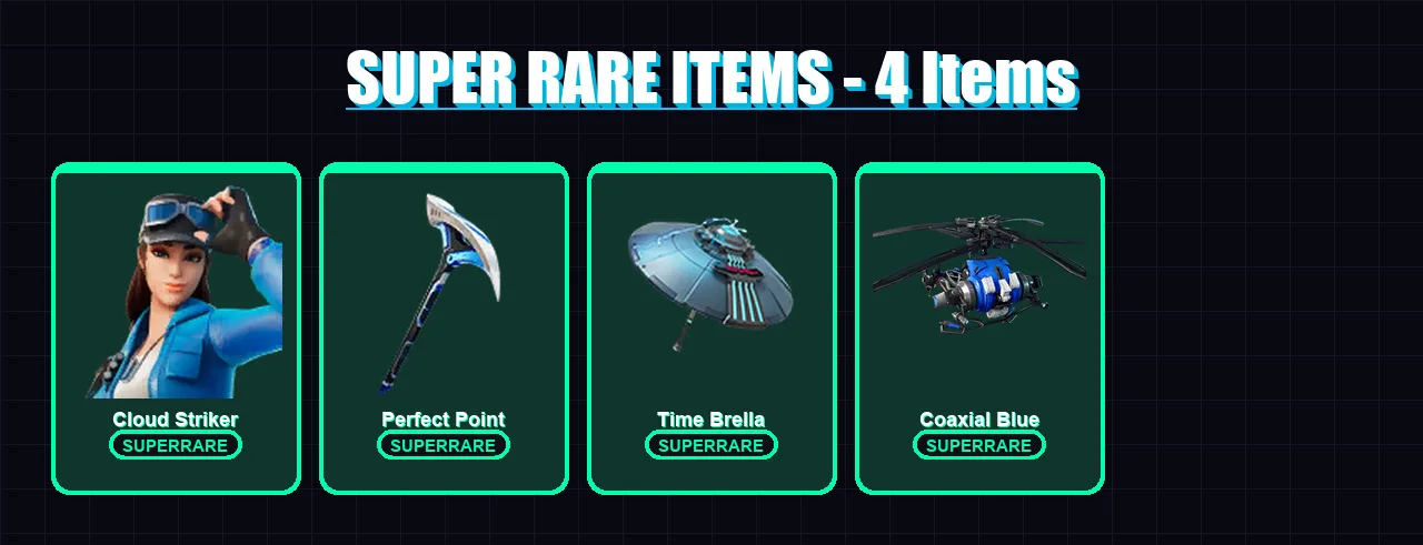 [PC/XBOX] | Cloud Striker | Catalyst | Gear Specialist Maya | Midas | Spectra Knight | 59 skin | 61 pickaxe | 65 emote | 68 glider | Lv1011