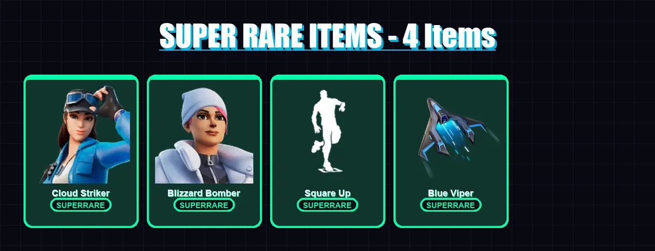 [PS4/PS5/XBOX/PC] | Cloud Striker | Blizzard Bomber | Nezumi | Renzo the Destroyer | Valeria | 62 skin | 89 pickaxe | 64 emote | 76 glider | Lv1088