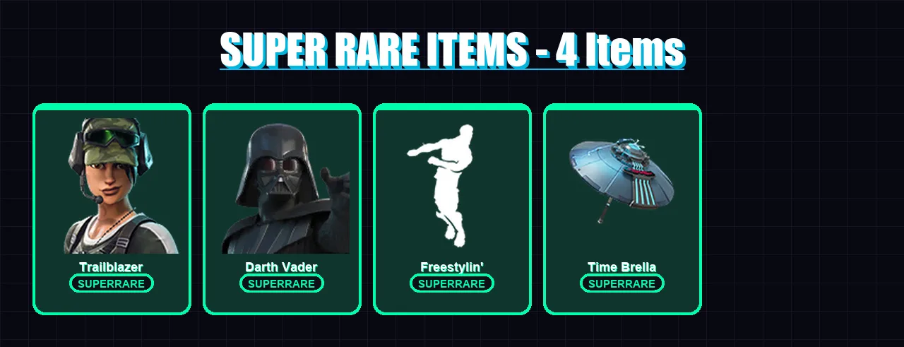 [PC/PSN] | Trailblazer | Darth Vader | Blackheart | Lynx | Enforcer | 110 skin | 100 pickaxe | 81 emote | 86 glider | Lv1279