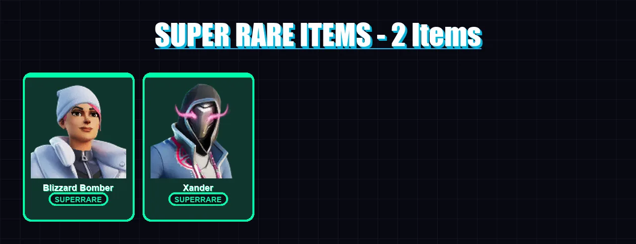 [SWITCH/XBOX/PSN/PC] | Blizzard Bomber | Xander | Snap | Blaze | The Ageless | 36 skin | 50 pickaxe | 39 emote | 38 glider | Lv568