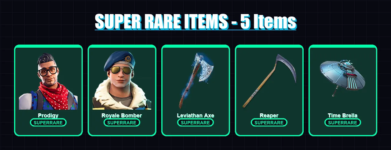 [PC/XBOX] | Prodigy | Royale Bomber | Singularity | Rox | Midas | 103 skin | 122 pickaxe | 83 emote | 110 glider | Lv1706 — Fortnite account