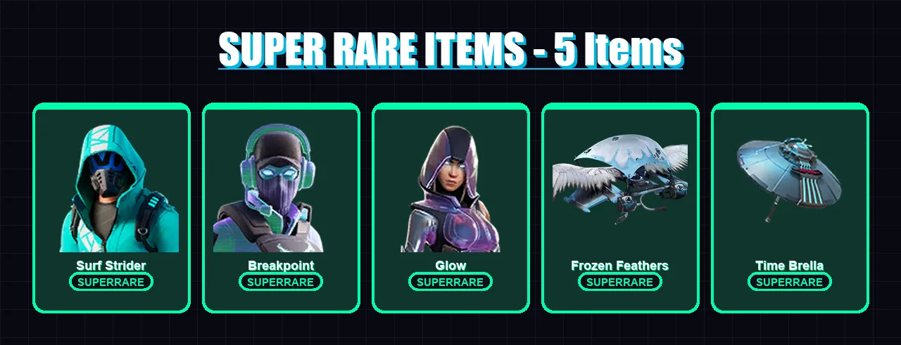 [PC/XBOX/PSN] | Surf Strider | Breakpoint | Glow | Rox | Frozen Red Knight | 132 skin | 124 pickaxe | 106 emote | 112 glider | Lv2008