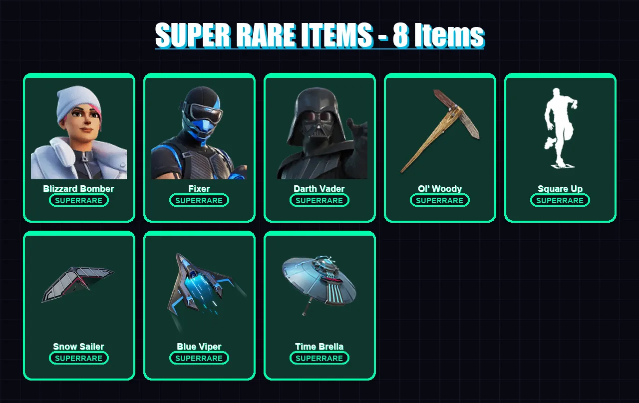 [PS4/PS5/XBOX/PC] | Blizzard Bomber | Fixer | Darth Vader | Omegarok | Gear Specialist Maya | 142 skin | 195 pickaxe | 157 emote | 156 glider | Lv29