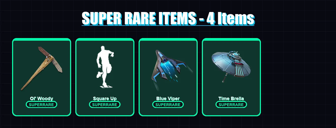 [PC/XBOX] | Omegarok | Kado Thorne | Spectra Knight | Fish Thicc | Yulejacket | 21 skin | 41 pickaxe | 27 emote | 35 glider | Lv503