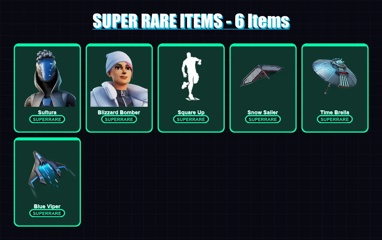 [PS4/PS5/PC] | Sultura | Blizzard Bomber | Omegarok | Zeus | Valeria | 165 skin | 203 pickaxe | 183 emote | 151 glider | Lv2144
