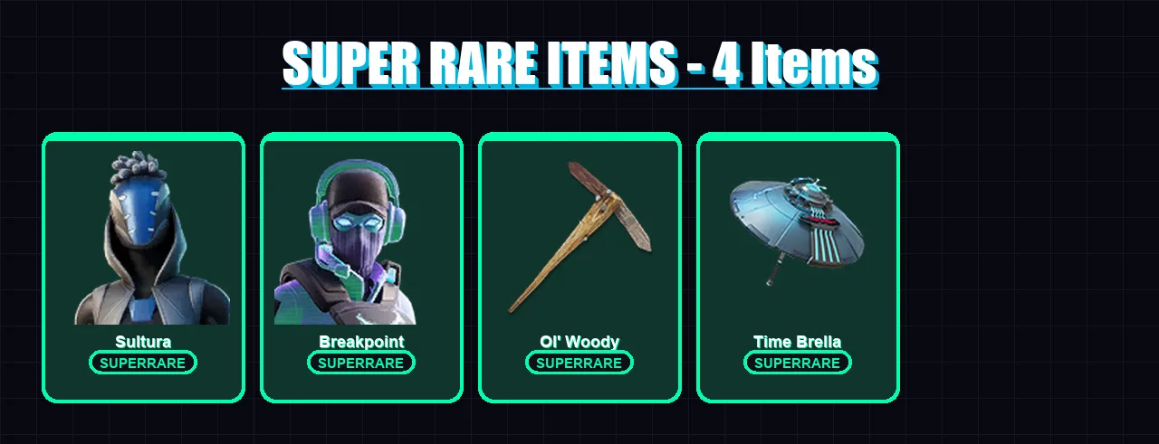 [PS4/PS5/XBOX/PC] | Sultura | Breakpoint | Inferno | Valeria | Renzo the Destroyer | 192 skin | 179 pickaxe | 102 emote | 91 glider | Lv1525