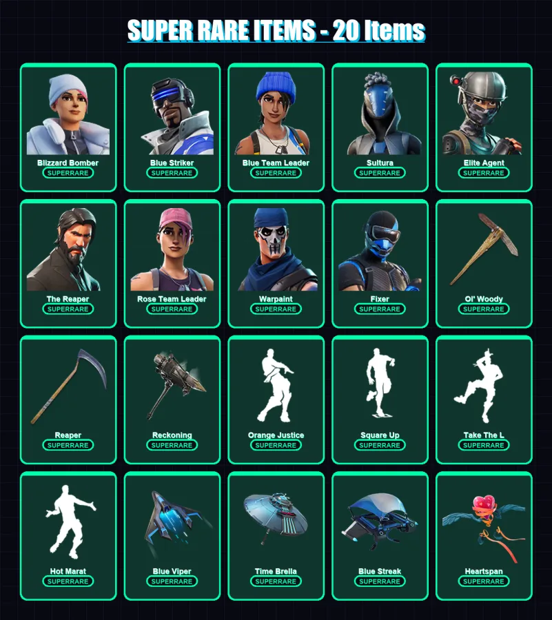 [PS4/PS5/XBOX/PC] | Blizzard Bomber | Blue Striker | Blue Team Leader | 285 skin | Lv2615