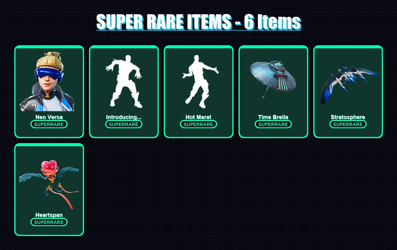[PS4/PS5/XBOX/PC] | Neo Versa | Menace | Sorana | Deadpool | The Foundation | 138 skin | 170 pickaxe | 110 emote | 132 glider | Lv2216 — Fortnite account