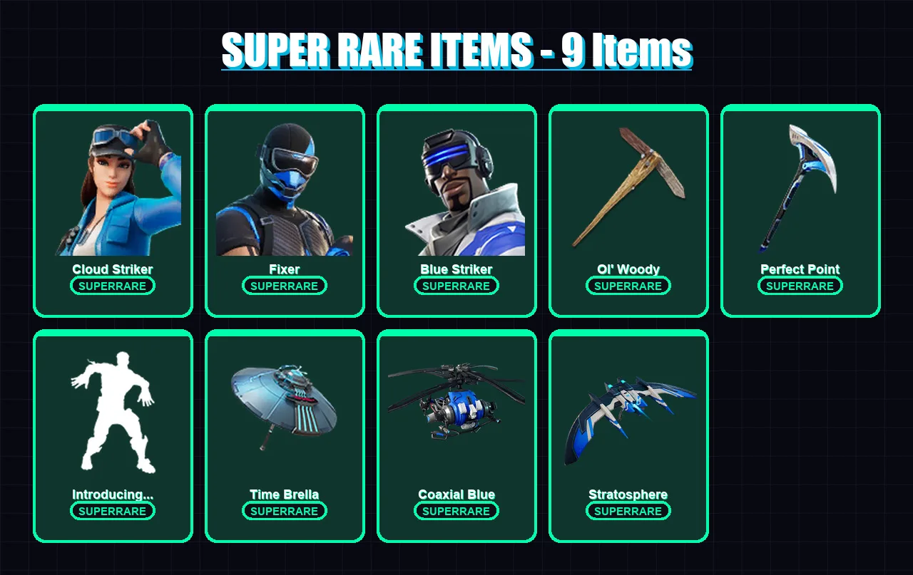 [PS4/PS5/XBOX/PC] | Recon Expert | Lara Croft | Tony Stark | Midas | Cloud Striker | 66 skin | 75 pickaxe | 52 emote | 79 glider | Lv896