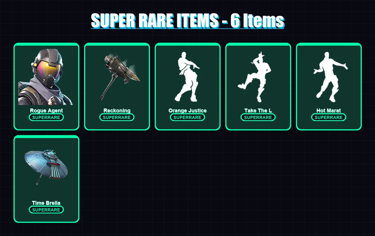 [PC/PSN] | Rogue Agent | The Ice King | Carbide | The Prisoner | Fusion | 62 skin | 73 pickaxe | 65 emote | 69 glider | Lv1226