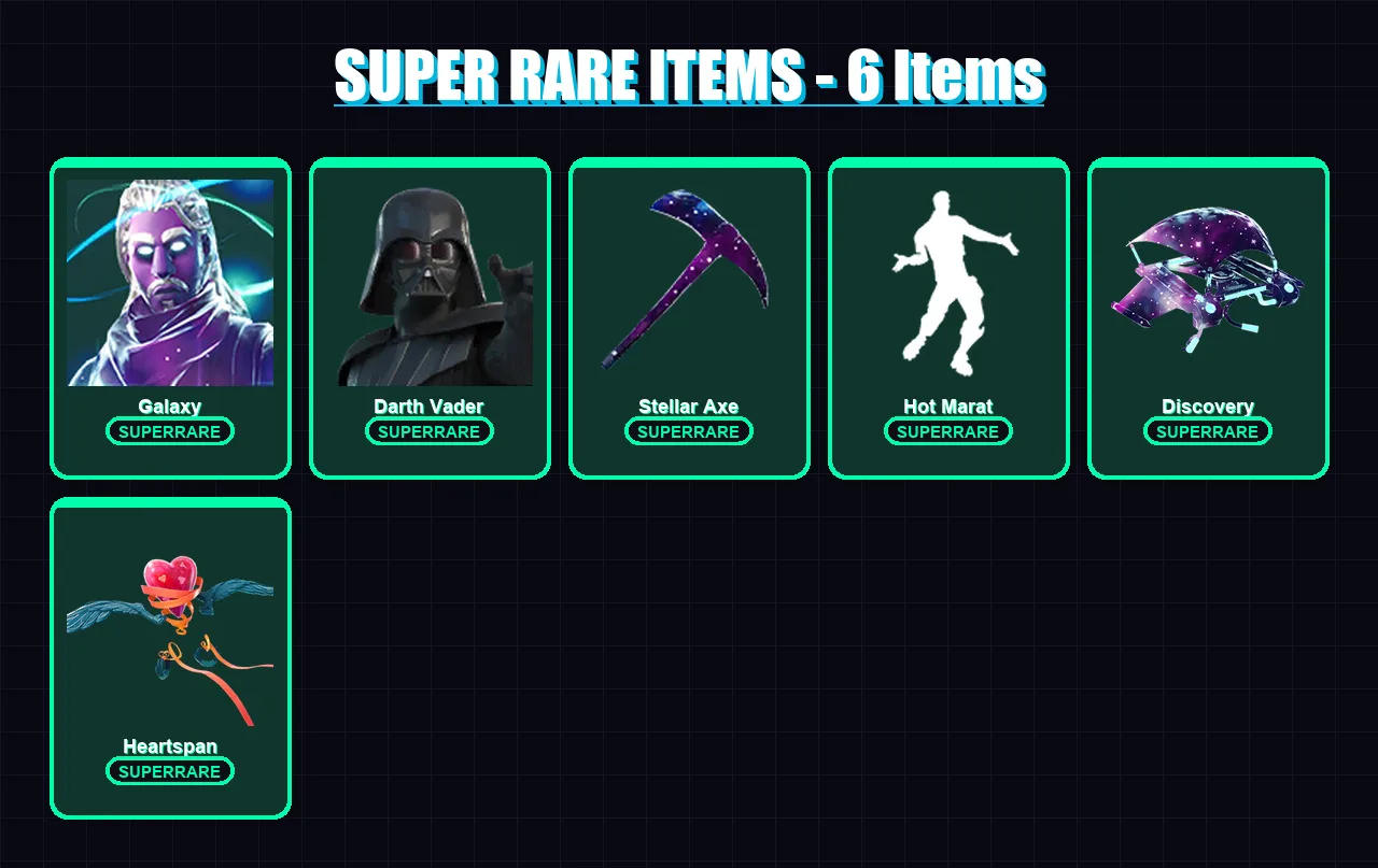 [PC/XBOX/PSN] | Galaxy | Lynx | Drift | Paradigm (Reality-659) | Darth Vader | 147 skin | 186 pickaxe | 149 emote | 148 glider | Lv2068 — Fortnite account