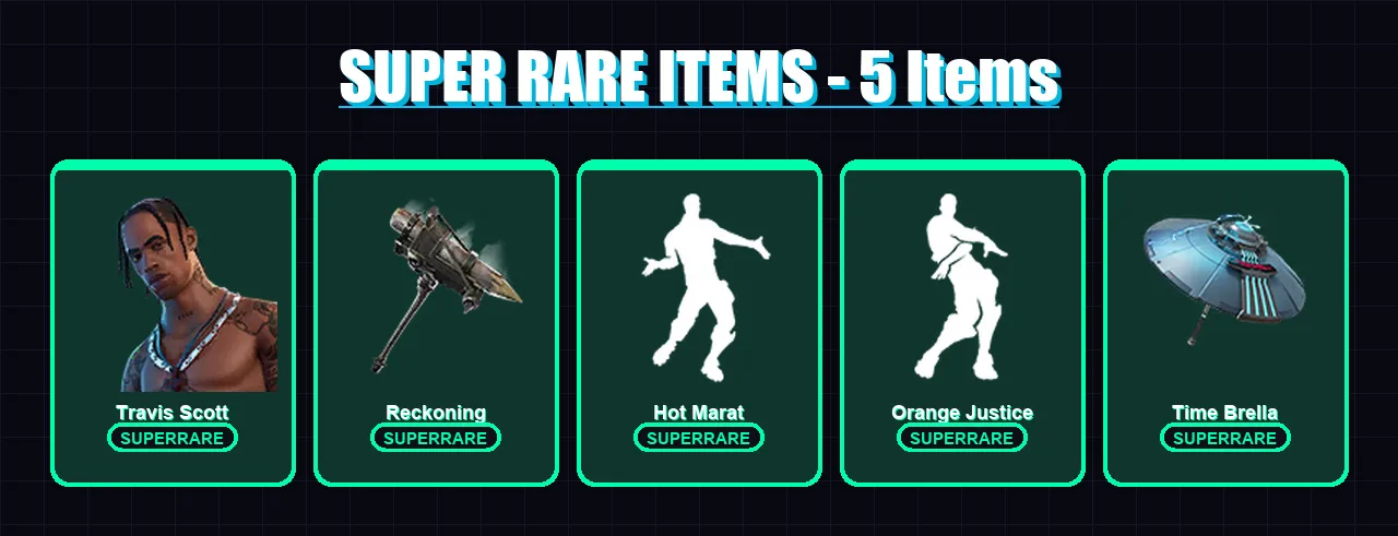 [PC/XBOX/PSN] | Travis Scott | Midas | Drift | Dire | Calamity | 150 skin | 186 pickaxe | 148 emote | 164 glider | Lv2879