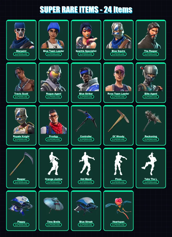 [PS4/PS5/XBOX/PC] | Warpaint | Blue Team Leader | Sparkle Specialist | 98 skin | Lv1540