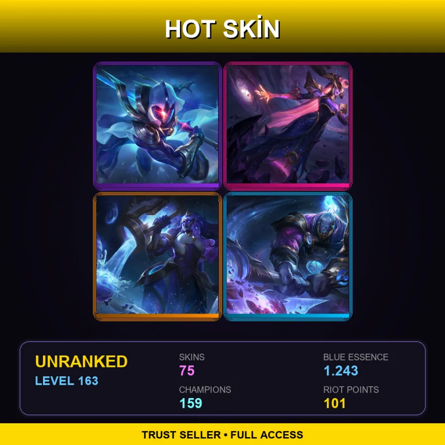 LAS | Lv163 | Unranked | 75 Skin | 159 Champ — Battlecast Urgot