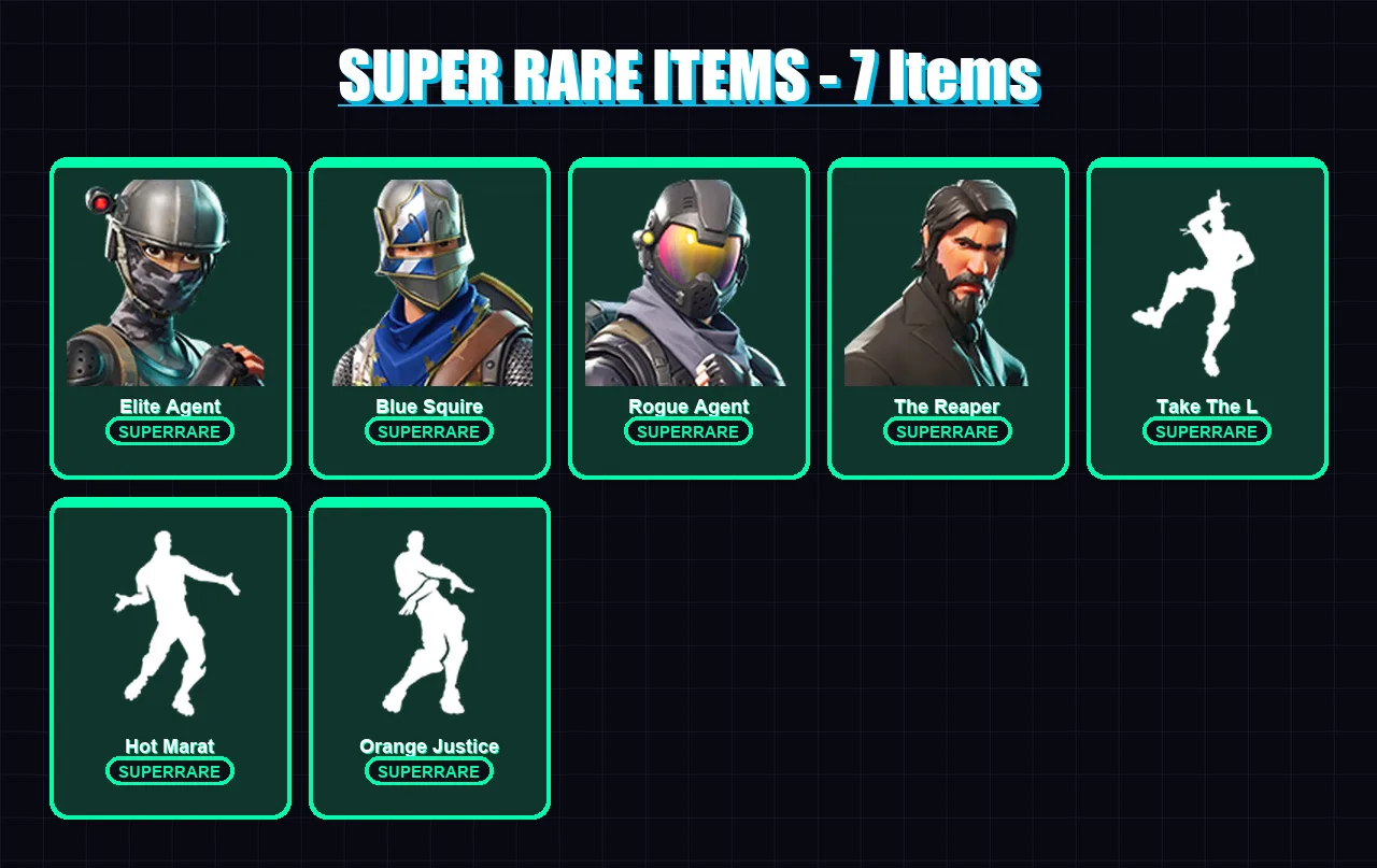 [PC/XBOX/PSN] | Elite Agent | Blue Squire | Rogue Agent | The Reaper | Carbide | 21 skin | 9 pickaxe | 25 emote | 17 glider | Lv256 — Fortnite account