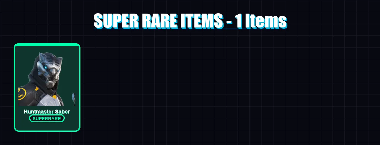 [PC/PSN] | Huntmaster Saber | Ronin | The Foundation | Gumbo | Haven | 12 skin | 36 pickaxe | 23 emote | 27 glider | Lv530