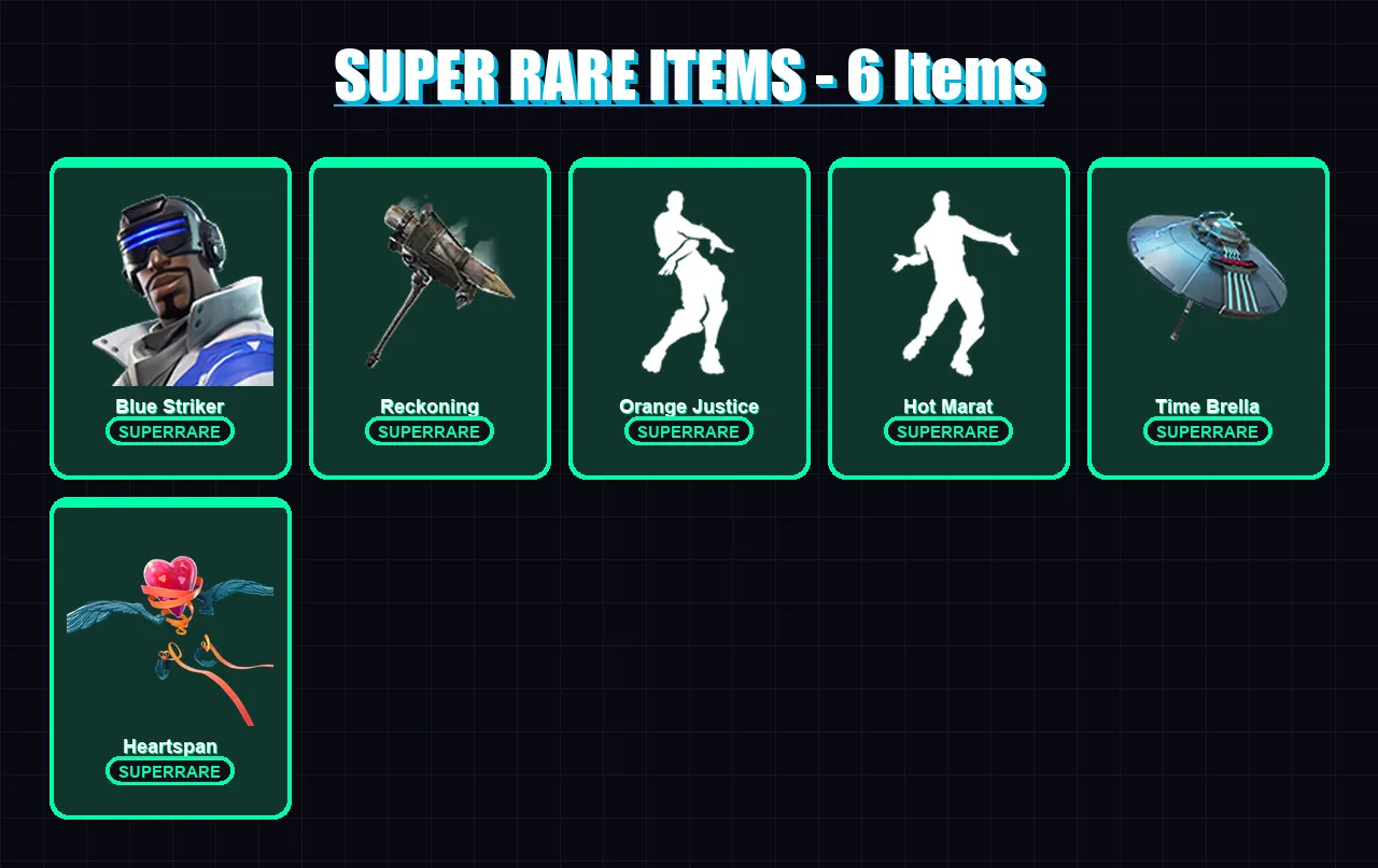 [PS4/PS5/XBOX/PC] | Blue Striker | Drift | The Prisoner | Lynx | Omega | 52 skin | 47 pickaxe | 57 emote | 49 glider | Lv679