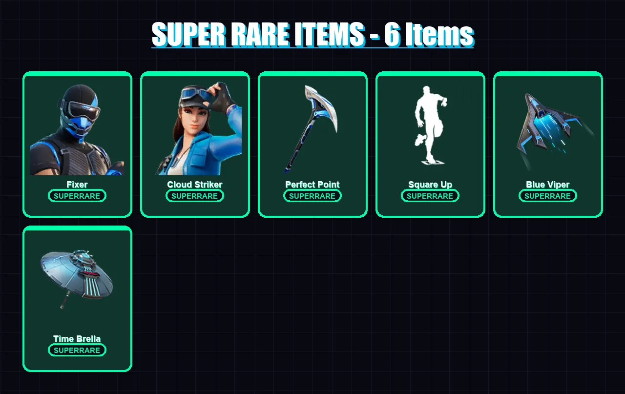[PC/XBOX] | Fixer | Cloud Striker | Kymera | The Imagined | Mandalorian | 206 skin | 249 pickaxe | 161 emote | 181 glider | Lv3613