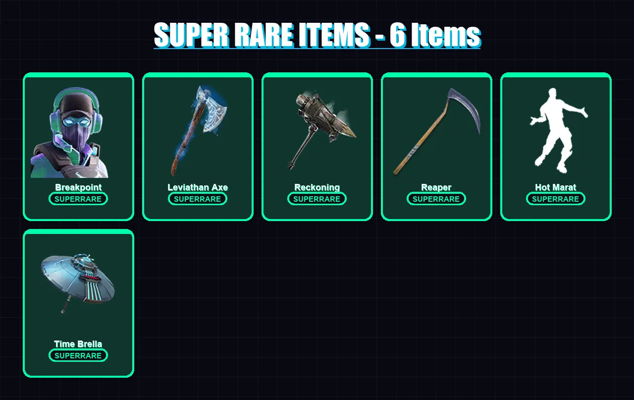 [PC/XBOX/PSN] | Breakpoint | Ultima Knight | Raz | The Scientist | Rox | 135 skin | 139 pickaxe | 117 emote | 126 glider | Lv1781 — Fortnite account
