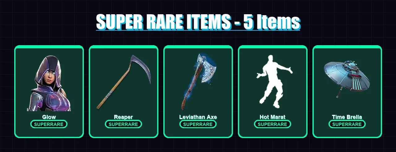 [PC] | Glow | Valeria | Hybrid | Menace | Spectra Knight | 93 skin | 137 pickaxe | 96 emote | 123 glider | Lv2063