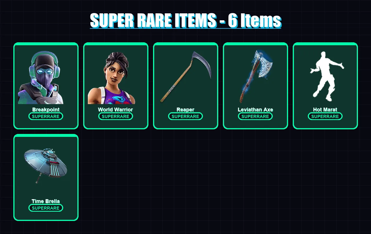 [PC/PSN] | Breakpoint | World Warrior | Luxe | Zenith | Torin | 121 skin | 124 pickaxe | 105 emote | 108 glider | Lv1949