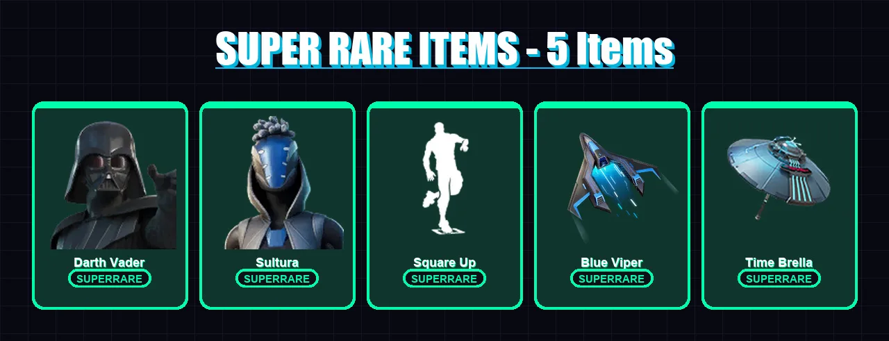 [PC/XBOX] | Polo Prodigy | Stadium Hero '92 | Darth Vader | Sultura | Joltara | 152 skin | 219 pickaxe | 143 emote | 154 glider | Lv4041