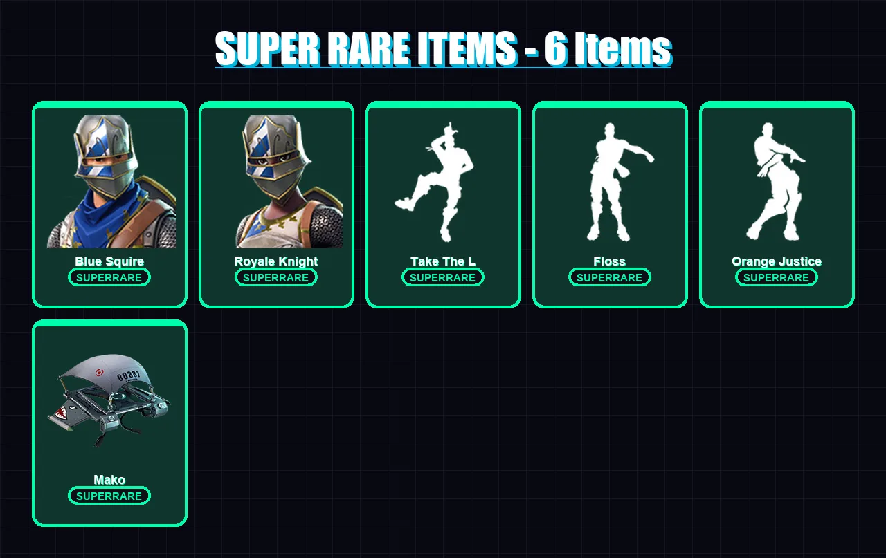 [PC/XBOX/PSN] | Blue Squire | Royale Knight | Enforcer | The Origin | Valor | 27 skin | 23 pickaxe | 25 emote | 28 glider | Lv387