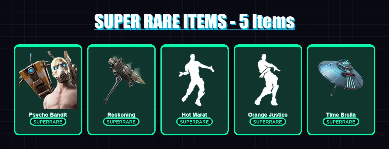 [PC/XBOX/PSN] | Psycho Bandit | Luxe | Blackheart | Snap | Fade | 106 skin | 122 pickaxe | 113 emote | 127 glider | Lv1500