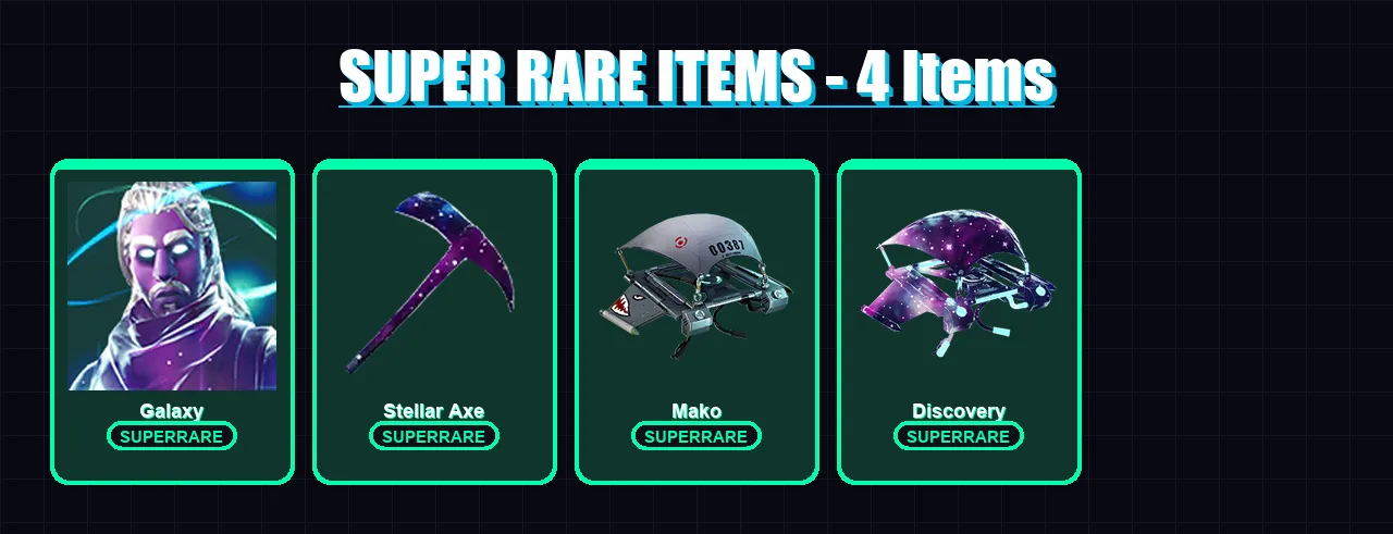 [PC/XBOX] | Galaxy | Vanguard Zadie | Wookiee Team Leader | Poe Dameron | General Grievous | 8 skin | 39 pickaxe | 27 emote | 29 glider | Lv540