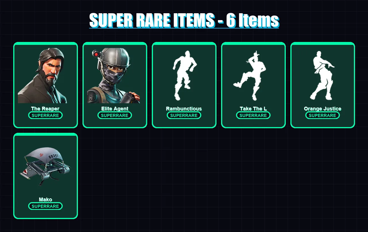 [PS4/PS5/XBOX/PC] | The Reaper | Elite Agent | Dark Voyager | Carbide | Valor | 14 skin | 22 pickaxe | 27 emote | 20 glider | Lv364