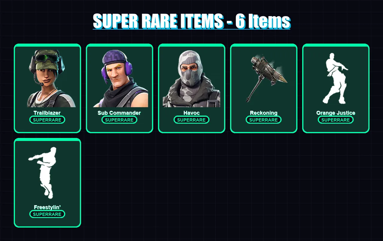 [PC/PSN] | Trailblazer | Sub Commander | Havoc | Ragnarok | Carbide | 28 skin | 30 pickaxe | 40 emote | 28 glider | Lv365