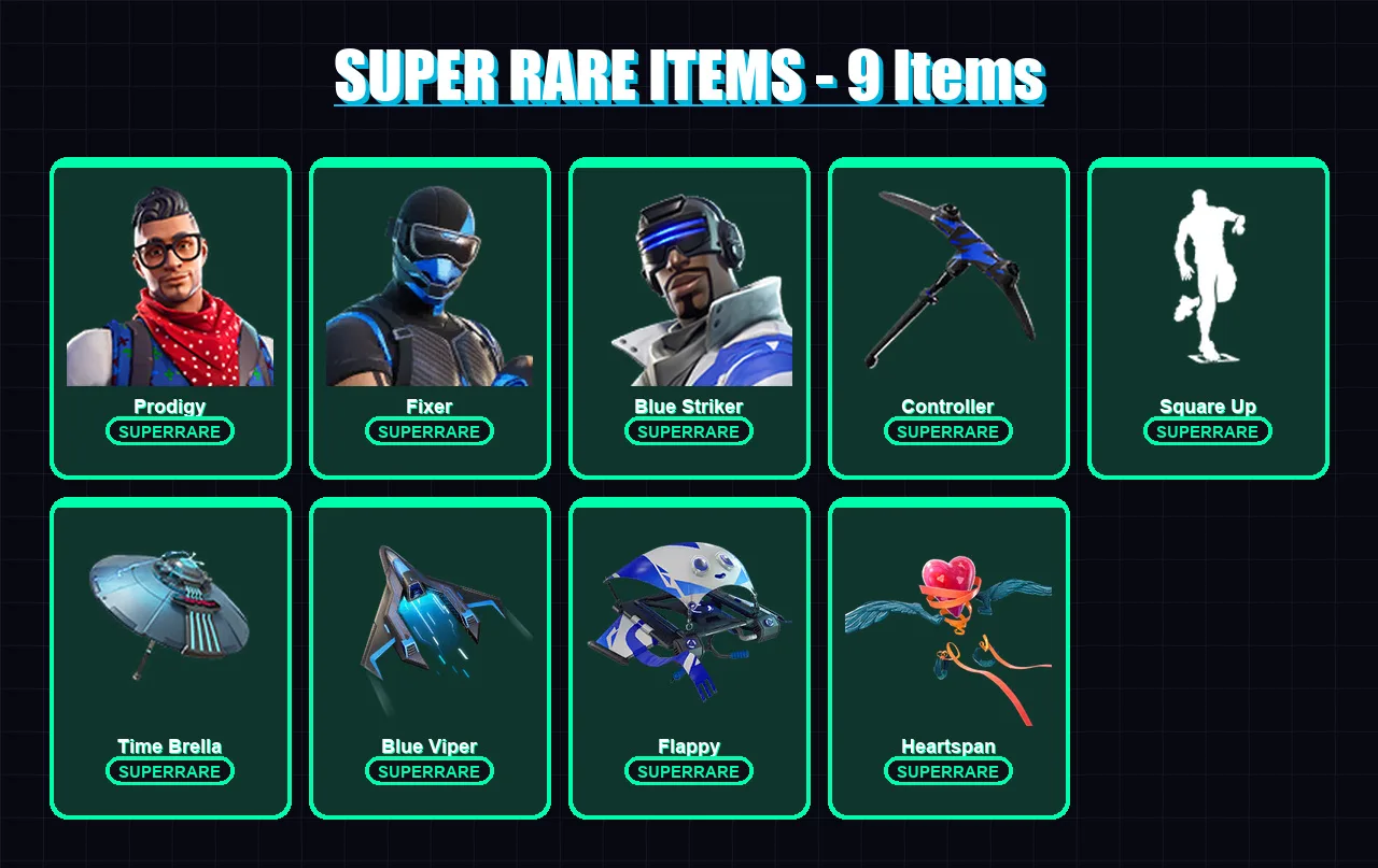 [PC/PSN] | Prodigy | Fixer | Blue Striker | Midas | Ruin | 108 skin | 146 pickaxe | 123 emote | 159 glider | Lv2066