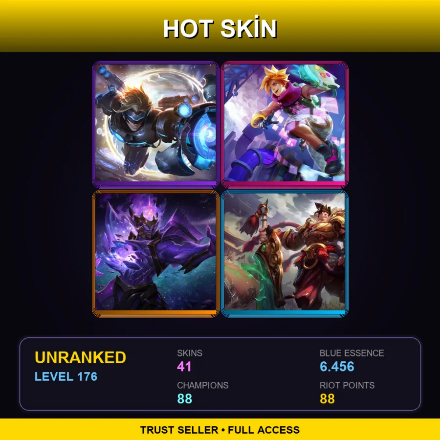 LAS | Lv176 | Unranked | 41 Skin | 88 Champ — Ssg Taliyah