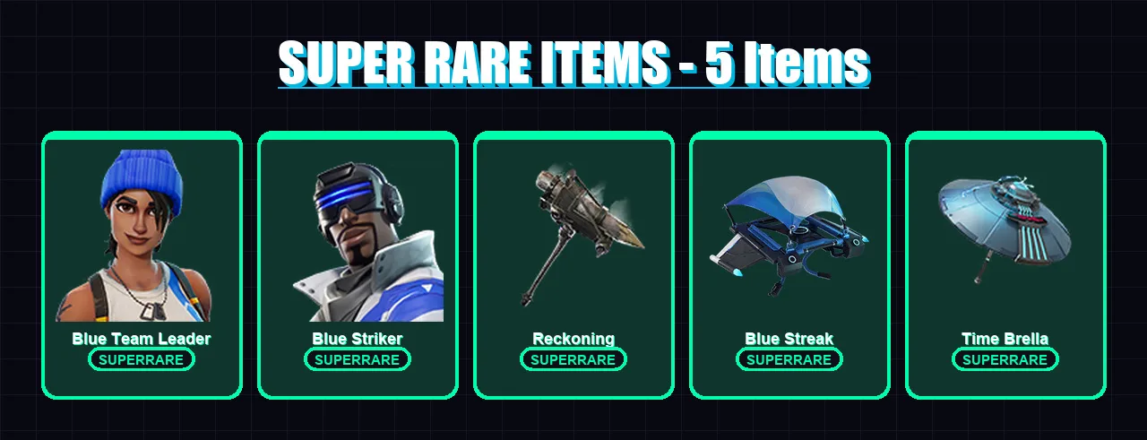 [PS4/PS5/XBOX/PC] | Blue Team Leader | Blue Striker | Midas | Gear Specialist Maya | Fade | 33 skin | 38 pickaxe | 29 emote | 36 glider | Lv471