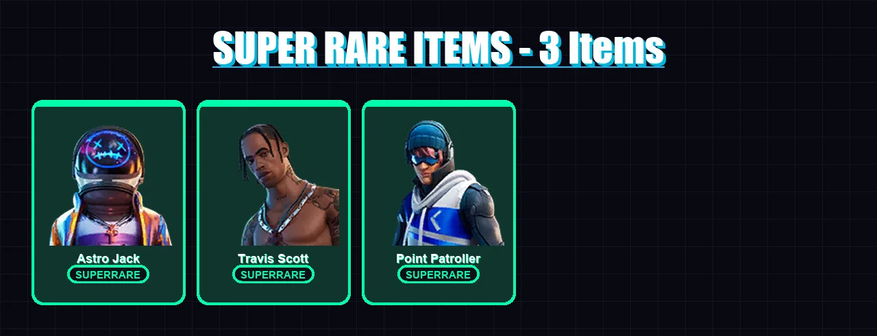 [PC/XBOX/PSN] | Astro Jack | Travis Scott | Point Patroller | Deadpool | Midas | 19 skin | 20 pickaxe | 22 emote | 19 glider | Lv347