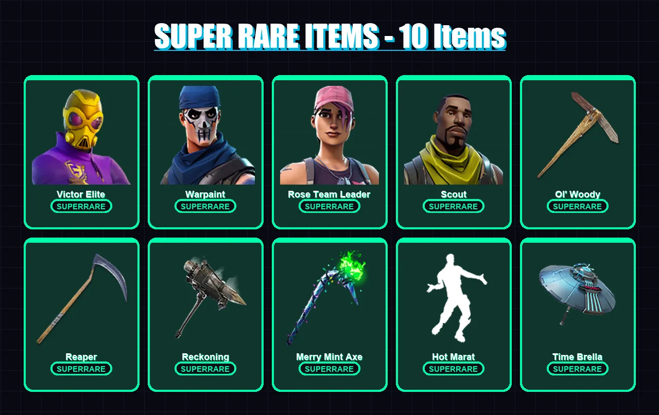 [PC/XBOX/PSN] | Victor Elite | Warpaint | Rose Team Leader | Scout | Red Knight | 185 skin | 171 pickaxe | 124 emote | 141 glider | Lv1760 — Fortnite account