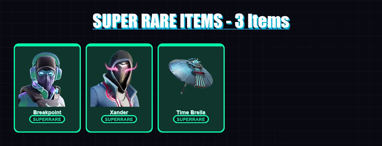 [PS4/PS5/PC] | Breakpoint | Xander | Nezumi | Fade | Valeria | 144 skin | 192 pickaxe | 139 emote | 152 glider | Lv3041 — Fortnite account
